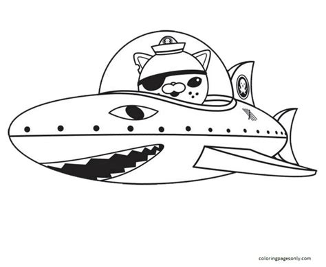 Printable Octonauts Coloring Pages - Portal Tutorials