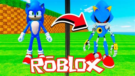 Como Transformarse En Metal Sonic La Pelicula En Roblox Sonic 2 La Pelicula En Roblox