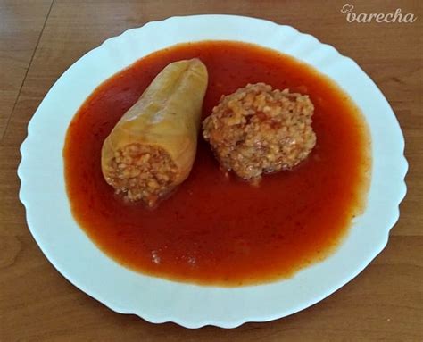 Plnená paprika tak ako ju robím ja fotorecept recept Varecha sk