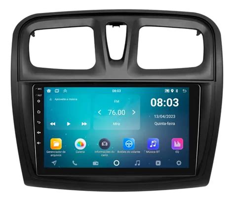 Multimidia Sandero Logan Android Auto G Carplay P Frete Gr Tis