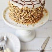 Chocolate Esterhazy Torte Hazelnut Chocolate Layer Cake Domestic