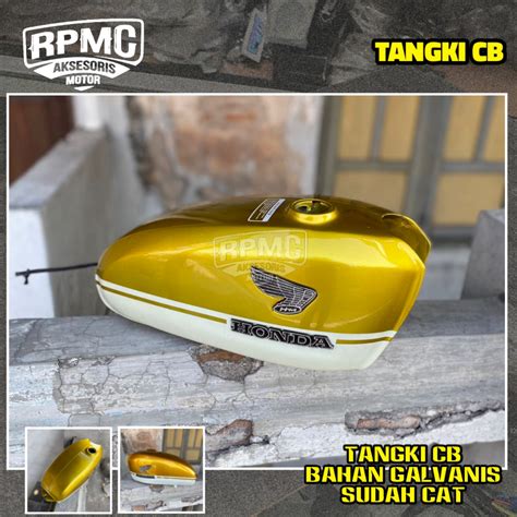 Jual TANGKI CB 100 DAN CB125 GALVANIS PRES TENGKI HONDA GELATIK DILAN