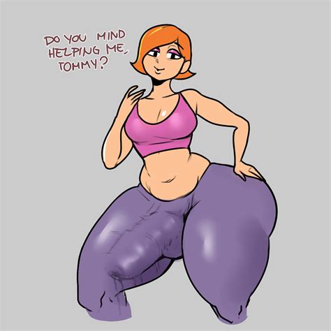 Rule 34 1futa Ass Balls Big Ass Big Penis Bottom Heavy Breasts Bulge Cartoon Network Clothed