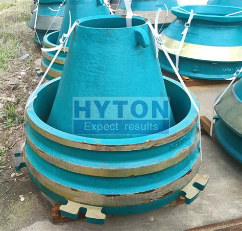 Metso GP200S Cone Crusher Wear Parts Mantle And Bowl Liners From China