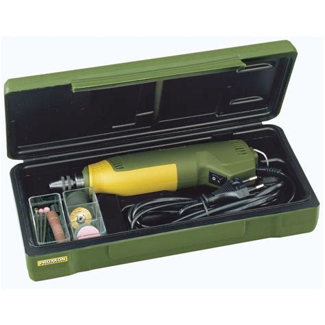 Proxxon Precision Rotary Fbs Tool 115e With 43 Assorted Bits And