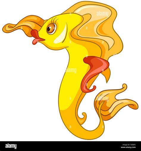 Cartoon Character Fish Stock Photo - Alamy