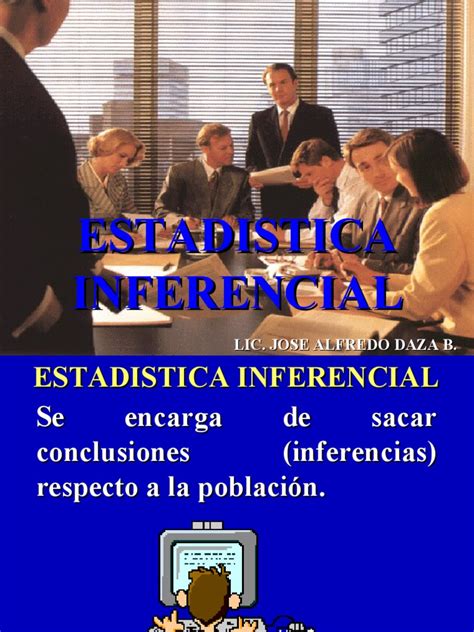 01 Estadistica Inferencial Pdf Muestreo Estadísticas Media