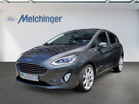 Ford Fiesta Titanium 1 0 EB Automatik Navi Kamera Panoramadach