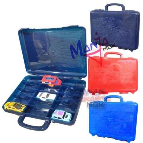 Jual Terlaris Kotak Single Box Hot Wheels Carry Case Koper Hotwheels Ori Isi Pcs Shopee