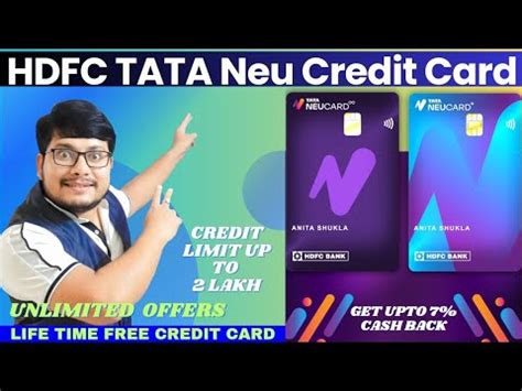 HDFC Bank Tata Neu Credit Card Unboxing The Exclusive HDFC Bank Tata