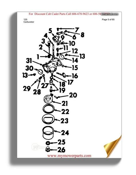 Cub Cadet Parts Manual For Model 108