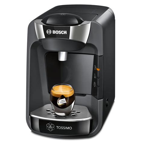 Machine Tassimo Suny Noir Laqué Et Chrome Bosch Tas3202 440 Boissons