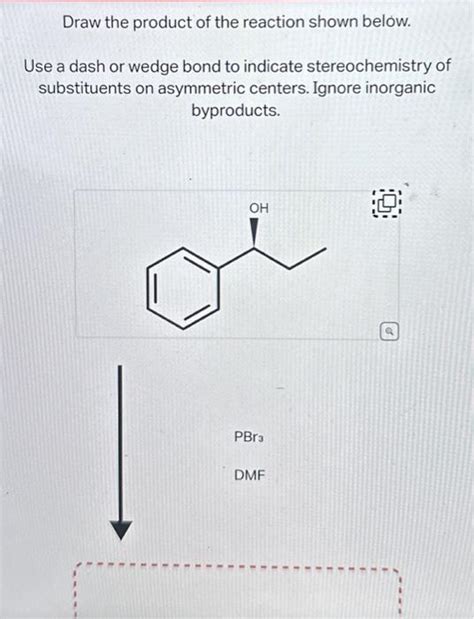 Solved Draw The Product Of The Reaction Shown Below Ign