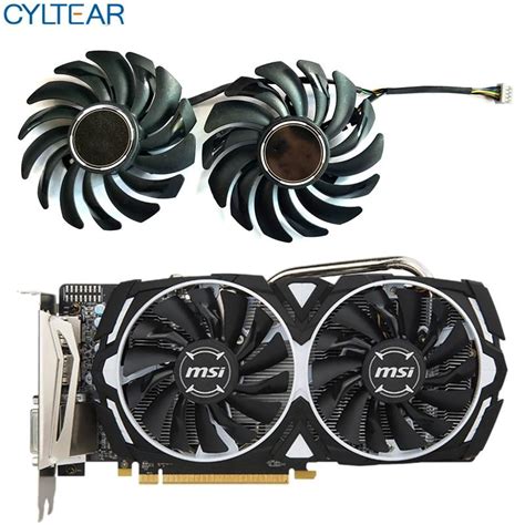 Кулер Видеокарты MSI ARMOR RX470 / RX480 / RX570 / RX580 / P106-100 ...