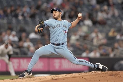 ブルージェイズ菊池雄星、6回1失点で無傷の3勝目 昨季mvpのジャッジから2奪三振 Mlb写真ニュース 日刊スポーツ