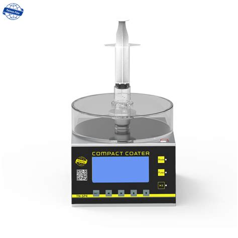 Precision Spin Coater With Plexiglass Chamber For Quartz Substrate