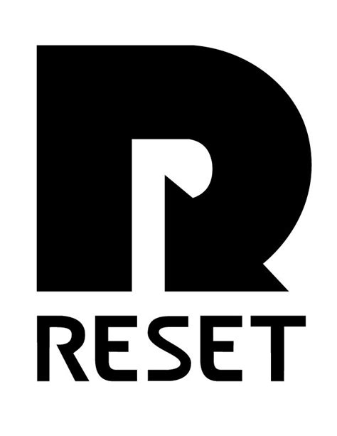 reset logo (unknown) | ? logo, Digital media design, Retail logos