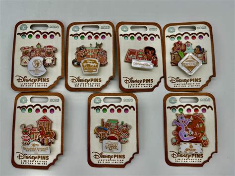 Take a Bite Out of These Gingerbread Themed Disney Holiday Pins! - News