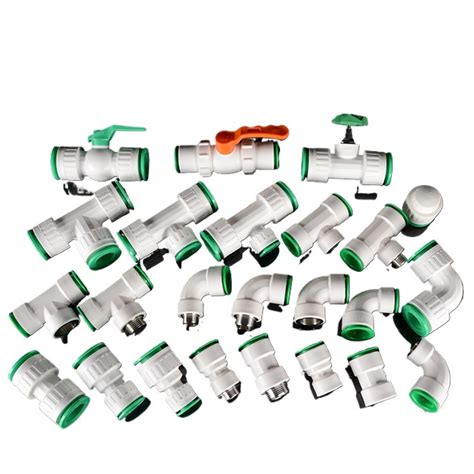 Xny Ppr Pipe Quick Connector No Hot Melt No Ironing Direct Elbow Tee Inner Outer Wire Hot And
