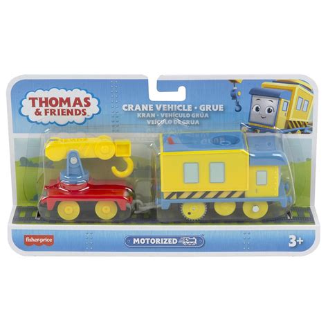 Locomotiva Motorizata Cu Vagon Thomas And Friends Crane Vehicle Grue