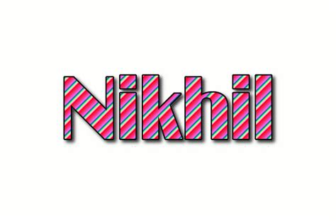 Nikhil Logo | Free Name Design Tool from Flaming Text