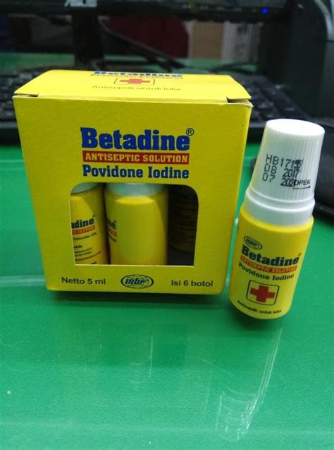 Harga Betadine Antiseptic Solution Botol Terbaru 2019 Online