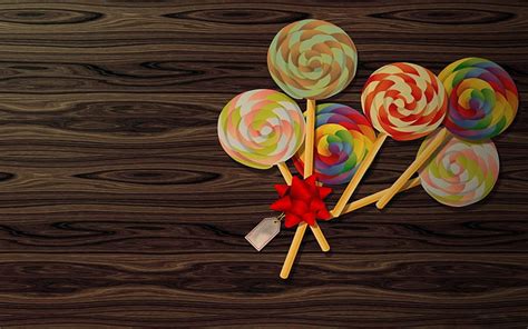 Lollipops Candy Colorful Lollipop Sweets Sugar Rainbow Colors