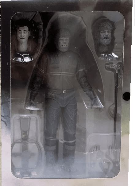 Neca Universal Monsters Ultimate Wolf Man Black White Figure