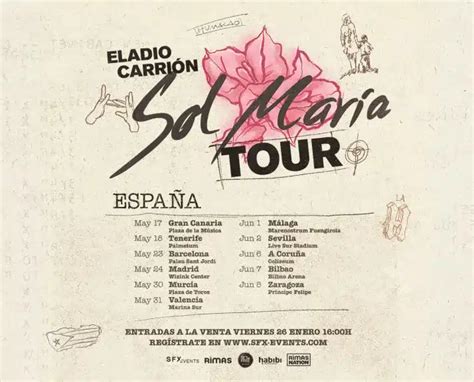 Ahora S Conciertos De Eladio Carri N En Mayo Y Junio De En