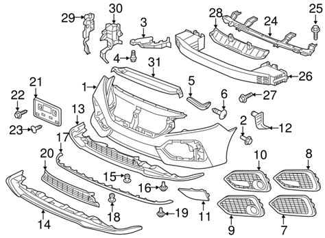 Honda Civic Replacement Body Parts