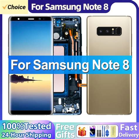 100 Tested Amoled For Samsung Galaxy Note8 Sm N950a N950u Lcd Touch Screen Lcd For Samsung