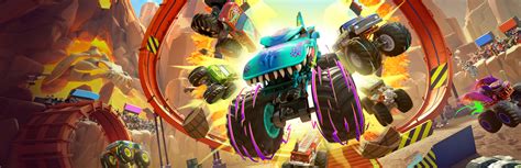 Hot Wheels Monster Trucks Stunt Mayhem обзоры и отзывы описание дата выхода официальный