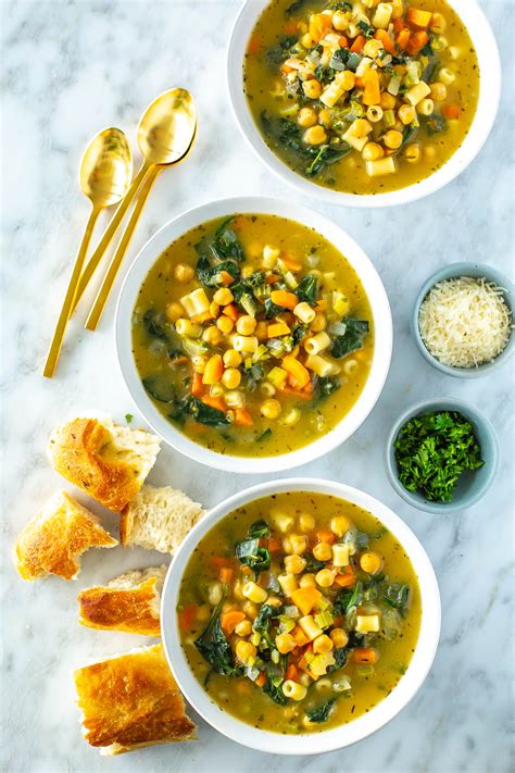 Hearty Chickpea Soup Stovetop Or Crockpot Venagredos