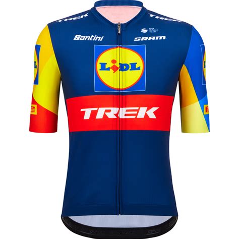 Santini Maglia A Maniche Corte Donna Team Lidl Trek Fan Line