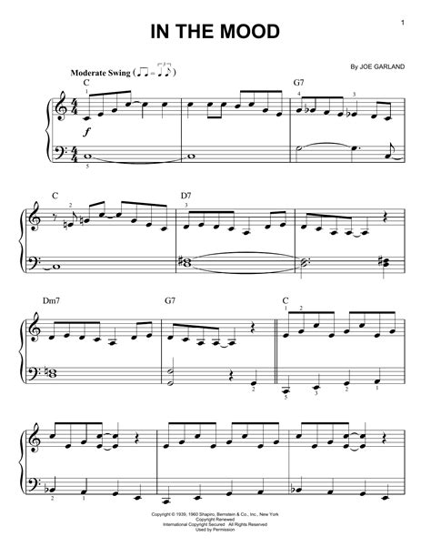 In The Mood | Sheet Music Direct