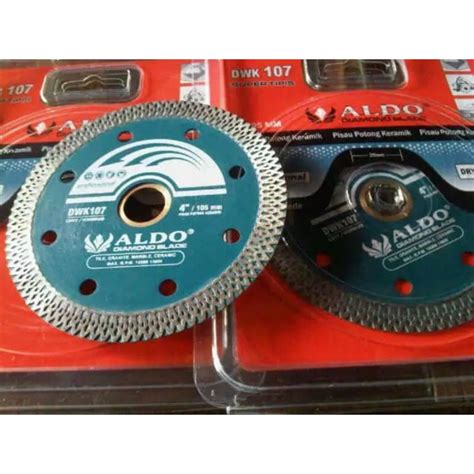 Jual DIAMOND WHEEL MATA GERINDA POTONG KERAMIK ALDO DWK 107 SUPER TIPIS