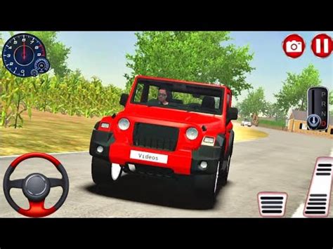 Thar Stunt Game Video Thar Stunt Game Indian Car Simulator D