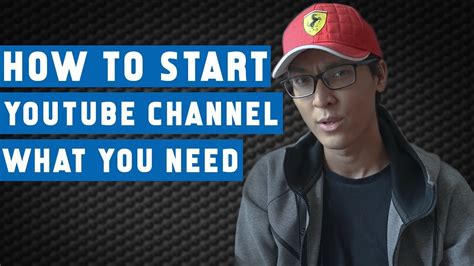 How To Start A Youtube Channel And What You Need Tips And Tricks Youtube