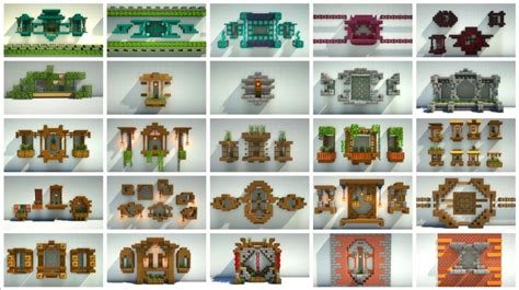 60 Windows Design Ideas in MINECRAFT : Minecraftbuilds