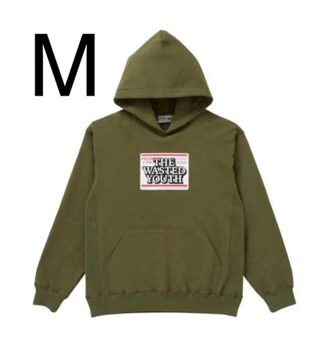 40％割引ホワイト系lディズニープリンセスのベビーグッズも大集合 新品 Black Eye Patch×wasted Youth パーカー