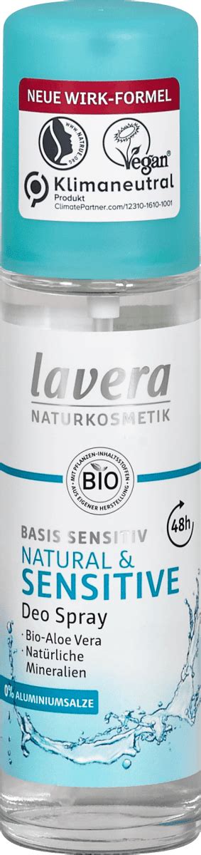 Lavera Basis Sensitiv Natural Sensitive Deodorant Zerst Uber Ml