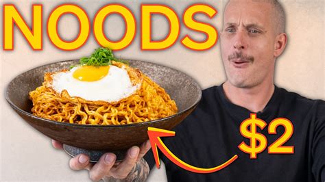 Noodles 3 Ways Cheap Vs Expensive YouTube