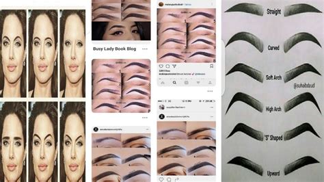 How To Set Eyebrows Different Types Of Eyebrows Shapes Give Different Ideas Must Watch Youtube