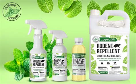 Amazon Mighty Mint Oz Peppermint Oil Rodent Repellent Spray