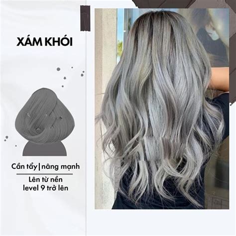 Xám Khói Top 25 Màu Tóc đẹp Nổi Bật Tôn Da Sang Trọng Hot Nhất Hiện Nay