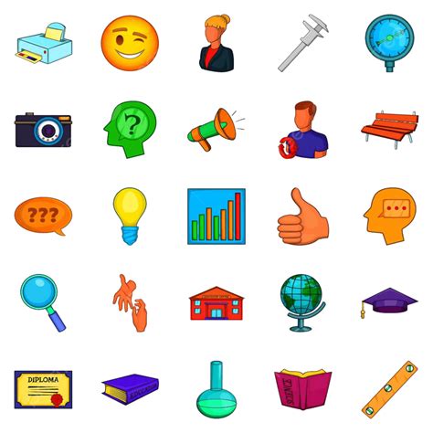 Research Project Vector Art Png Research Project Icons Set Web