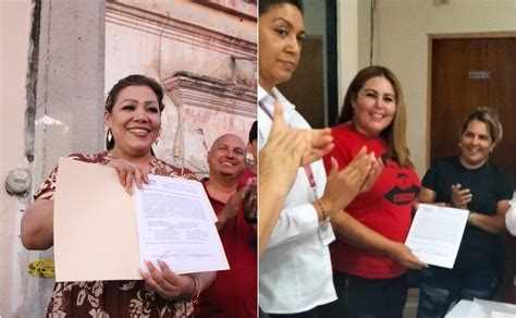 Rosario Sarabia y Claudia Valdez reciben constancia de mayoría