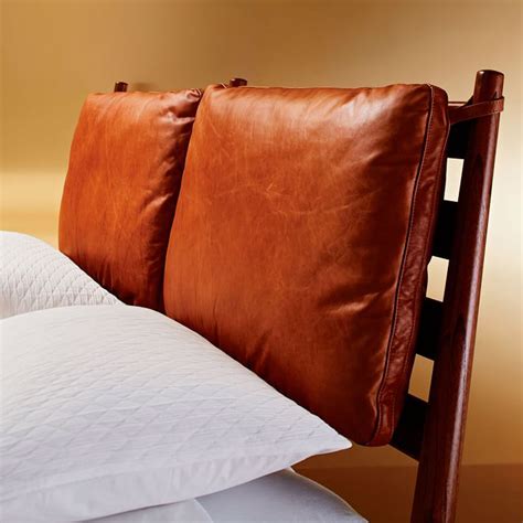 Customized Genuine Leather Headboard Cover Headboard Cushion Etsy