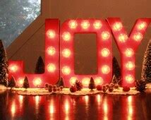 Popular items for joy christmas sign on Etsy