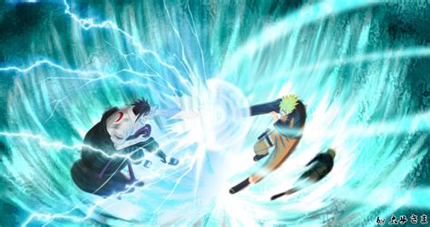 Naruto Rasengan vs Sasuke Chidori Wallpapers - Top Free Naruto Rasengan vs Sasuke Chidori ...